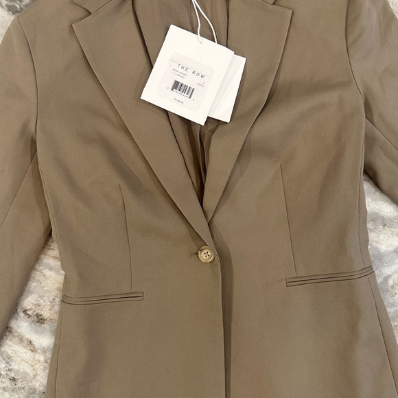 NWT The Row Remy blazer in Sepia - Picture 6 of 7